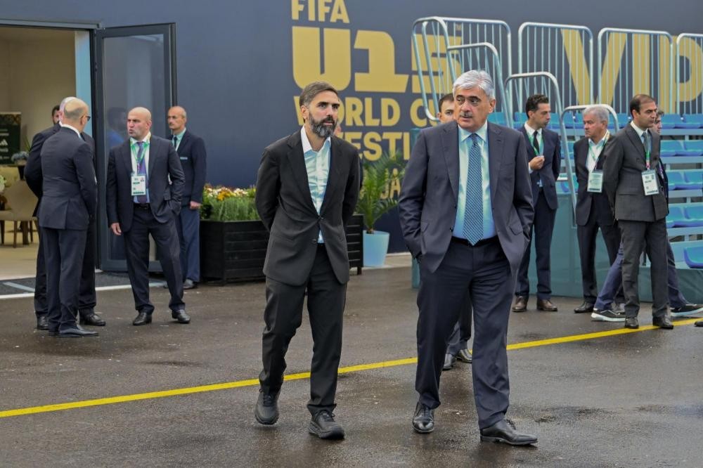 İnfantino Hövsan Yarış Kompleksində olub - FOTOLAR